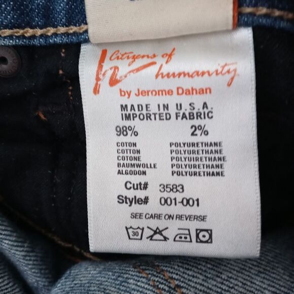 Citizens Of Humanity Kelly#001 low waist bootcut jeans size 25 - Picture 8 of 8
